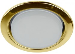 ЭРА KL35 GD-10 /1 Светильник под лампу Gx53,220V,13W ,золото (упаковка 10 шт) (10/100/2400) Б0048949 - фото 110117