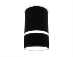 Ambrella Накладной точечный светильник с акрилом TN3412 SBK черный песок GU5.3 D65*105 TN3412 - фото 110120