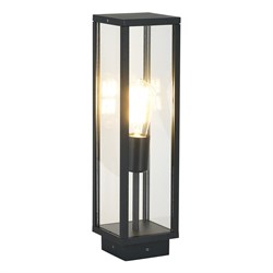 ST LUCE SL9019.705.01 Светильник напольный темно-серый/прозрачный E27 1*15W SL9019.705.01 - фото 110339