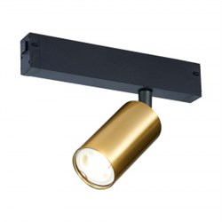 ST LUCE ST503.206.01 Светильник трековый Золотистый GU10 1*50W  IP20 L100xW54xH142 180-240V Без ламп ST503.206.01 - фото 110435