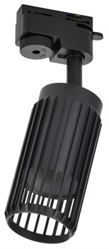 Светильник 4206 декор. трековый GU10 черный IEK LT-UPB0-4206-GU10-1-K02 - фото 110465