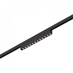 ST LUCE ST666.446.10 Магнитный трековый светильник Черный LED 1*10W 4000K 430Lm Ra>90  IP20 L196xW10xH18 24V ST666.446.10 - фото 110617