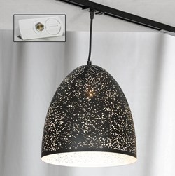 Lussole LOFT Металл Черный /  Металл трековый светильник однофазный E27 60W LSP-9892-TAW - фото 110672