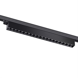 Novotech 358845 PORT NT22 черный Светильник трехфазный трековый светодиодный IP20 LED 4000K 30W 220V ITER 358845 - фото 110832