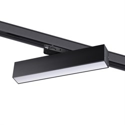 Novotech 358853 PORT NT22 черный Светильник трехфазный трековый светодиодный IP20 LED 4000K 18W 220V ITER 358853 - фото 110906