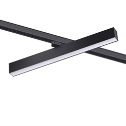 Novotech 358855 PORT NT22 черный Светильник трехфазный трековый светодиодный IP20 LED 4000K 30W 220V ITER 358855 - фото 110919