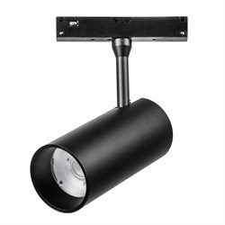 Lightstar 209237 Светильник 48V для 1-фазного трека UNO LED 15W 1200LM 28G ANTIGLARE ЧЕРНЫЙ МАТОВЫЙ 3000K, шт 209237 - фото 111142