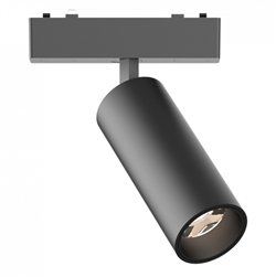 ST LUCE ST677.436.09 Магнитный трековый светильник Черный LED 1*9W 3000K 540Lm Ra>90 >90 IP20 D44xH110 48V ST677.436.09 - фото 111152