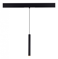 ST LUCE ST682.436.07 Магнитный трековый светильник Черный LED 1*7W 3000K Lm Ra90 36° IP20 D32xH307 48V ST682.436.07 - фото 111351