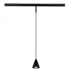 ST LUCE ST689.436.05 Магнитный трековый светильник Черный LED 1*5W 3000K Lm Ra>90 40° IP20 D80xH98 24V ST689.436.05 - фото 111498