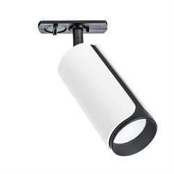 Arte Lamp A7375PL-1WH Светильник трековый однофазный бело-черный металл A7375PL-1WH - фото 111580
