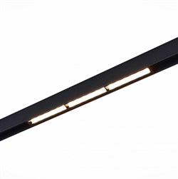 ST LUCE ST804.436.18 Магнитный трековый светильник Черный LED 1*18W 3000K 1 000Lm Ra>90 120° IP20 L330xW22xH46 48VV ST804.436.18 - фото 111684