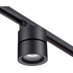 Novotech 358785 PORT NT21 065 черный Однофазный трековый светодиодный светильник IP20 LED 25W 4000K 2200Лм 100-265V GRODA 358785 - фото 111740