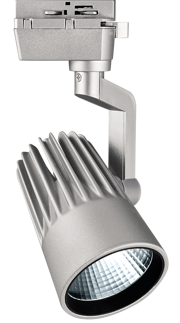 Jazzway Прожектор светодиодный трековый PTR 0125-2 25w 4000K 24° GR (серый) IP40 .5023727 - фото 111863