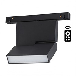 Novotech 358626 SHINO NT21 000 черный Трековый низковольтный св-к диммируемый с ДУ, со сменой цв.температуры IP20 LED 3000~6500К 10W 48V FLUM 358626 - фото 112261