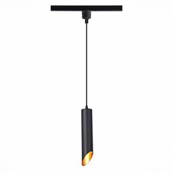 ST LUCE ST152.406.01 Светильник трековый Черный GU10 1*50W  IP20 D60xH300 220V Без ламп ST152.406.01 - фото 112411