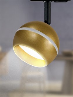 ЭРА Трековый светильник TR47 - GX53 MG однофазный под лампу GX53 матовое золото Б0054157 - фото 112541