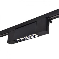 Ambrella Трековый однофазный светодиодный светильник GL6688 BK черный LED 6W 4200K 24° GL6688 - фото 112616