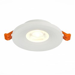 ST Luce ST205.508.01 Светильник встраиваемый Мат. белый GU10 1*50W D95xH27 220V Без ламп ST205.508.01 - фото 112894