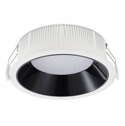 ST LUCE ST755.438.18 Св-к встр. Черный LED 1*18W 3000K 1 620Lm Ra80 120° IP20 D160xH60 100-240V ST755.438.18 - фото 112927