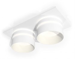 Ambrella Комплект встраиваемого светильника с акрилом XC6525062 SWH/FR белый песок/белый матовый MR16 GU5.3 (C6525, N6235) XC6525062 - фото 113211