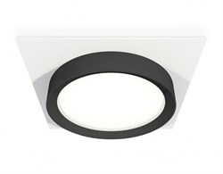 Ambrella Комплект встраиваемого светильника XC8061002 SWH/PBK белый песок/черный полированный GX53 (C8061, N8113) XC8061002 - фото 113215