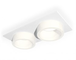 Ambrella Комплект встраиваемого светильника с акрилом XC6525065 SWH/FR белый песок/белый матовый MR16 GU5.3 (C6525, N6248) XC6525065 - фото 113226