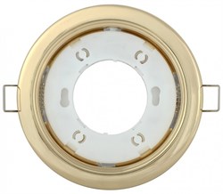 IEK Светильник встраиваемый под лампу GX53 золото LUVB0-GX53-1-K22 - фото 113241