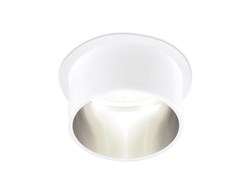 Ambrella Встраиваемый точечный светильник TN200 WH/CH белый/хром GU5.3 D68*55 TN200 - фото 113247