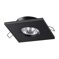 Novotech 370805 SPOT NT22 черный Светильник встраиваемый влагозащищенный IP44 GU10 50W 220V AQUA 370805 - фото 113302