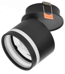 IEK Светильник 4033 встр. поворотн. GX53 черный LT-UVB0-4033-GX53-1-K02 - фото 113337