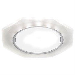 Ambrella Встраиваемый точечный светильник со светодиодной лентой G216 CH/WH хром/матовый GX53+3W(LED WHITE) G216 CH/WH - фото 113455