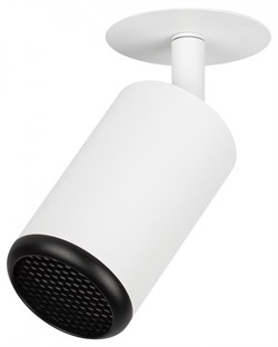 Встраиваемый светильник алюминиевый ЭРА KL106 WH/BK MR16 GU5.3 белый/черный матовый Б0061628 - фото 113466