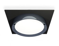 Ambrella Комплект встраиваемого светильника XC8062007 SBK/PPH черный песок/графит полированный GX53 (C8062, N8133) XC8062007 - фото 113479