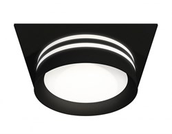 Ambrella Комплект встраиваемого светильника XC8062021 SBK/FR черный песок/белый матовый GX53 (C8062, N8478) XC8062021 - фото 113554