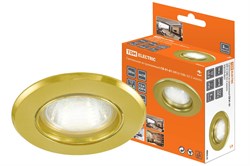 TDM Светильник встраиваемый СВ 01-01 MR16 50Вт G5.3 золото SQ0359-0021 - фото 113571