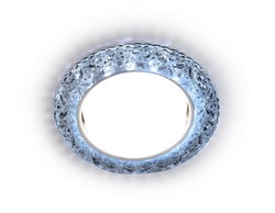 Ambrella Встраиваемый точечный светильник со светодиодной лентой G308 CL/CLD хром/прозрачный GX53+3W(LED COLD) G308 CL/CLD - фото 113581