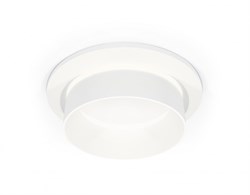 Ambrella Комплект встраиваемого светильника с акрилом XC6512061 SWH/FR белый песок/белый матовый MR16 GU5.3 (C6512, N6228) XC6512061 - фото 113612