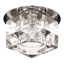 Lightstar Светильник точечный встраиваемый декоративный под заменяемые галогенные или LED лампы Romb Lightstar 004060 004060 - фото 113623