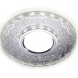 Ambrella Встраиваемый точечный светильник со светодиодной лентой S175 CL/CH хром/серебро MR16+3W(LED WHITE) S175 CL/CH - фото 113679