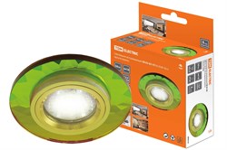 TDM Светильник встраиваемый СВ 03-03 MR16 50Вт G5.3 мульти/золото SQ0359-0048 - фото 113716