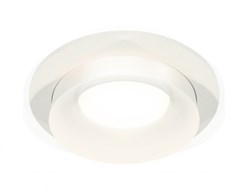 Ambrella Комплект встраиваемого светильника с акрилом XC7621044 SWH/FR белый песок/белый матовый MR16 GU5.3 (C7621, N7165) XC7621044 - фото 113743