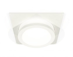 Ambrella Комплект встраиваемого светильника с акрилом XC7631041 SWH/FR белый песок/белый матовый MR16 GU5.3 (C7631, N7120) XC7631041 - фото 113796