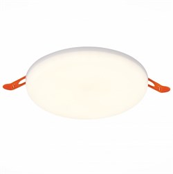 ST Luce ST700.538.22 Светильник встраиваемый Белый LED 1*22W 3000K 1 890Lm Ra80 180° IP44 D170xH20 85-265V ST700.538.22 - фото 113803