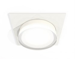 Ambrella Комплект встраиваемого светильника с акрилом XC7631043 SWH/FR/CL белый песок/белый матовый/прозрачный MR16 GU5.3 (C7631, N7160) XC7631043 - фото 113814