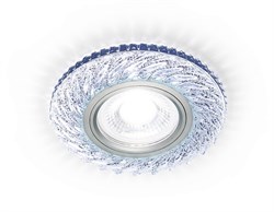 Ambrella Встраиваемый точечный светильник со светодиодной лентой S295 CH хром/прозрачный хрусталь/MR16+3W(LED COLD) S295 CH - фото 114186