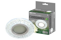 TDM Светильник встраиваемый СВ 03-14 MR16 50Вт G5.3 LED подсветка 3 Вт зеркальный/хром SQ0359-0144 - фото 114224