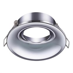 Novotech 370639 NT19 086 хром Встраиваемый светильник IP20 GU10 50W 220V METIS 370639 - фото 114237
