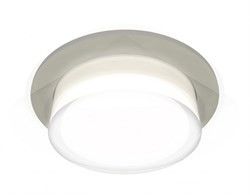 Ambrella Комплект встраиваемого светильника c акрилом XC7623040 SGR/FR/CL серый песок/белый матовый/прозрачный MR16 GU5.3 (C7623, N7160) XC7623040 - фото 114268