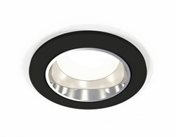 Ambrella Комплект встраиваемого светильника XC6513003 SBK/PSL черный песок/серебро полированное MR16 GU5.3 (C6513, N6112) XC6513003 - фото 114351